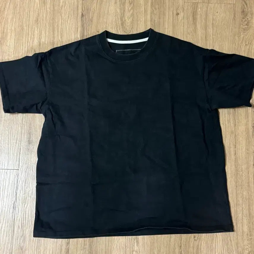 [BUNJANG] RECTO Compact Cotton Logo T-Shirt Black / [M] 23FW 렉토 컴팩트 코튼 로고 티셔츠 블랙 판매합니다.
