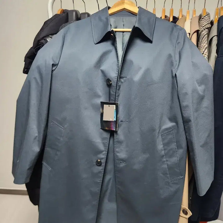 [BUNJANG] Mind Bridge Turkey Blue Mac Coat New / 마인드브릿지 터키블루 맥코트 새상품