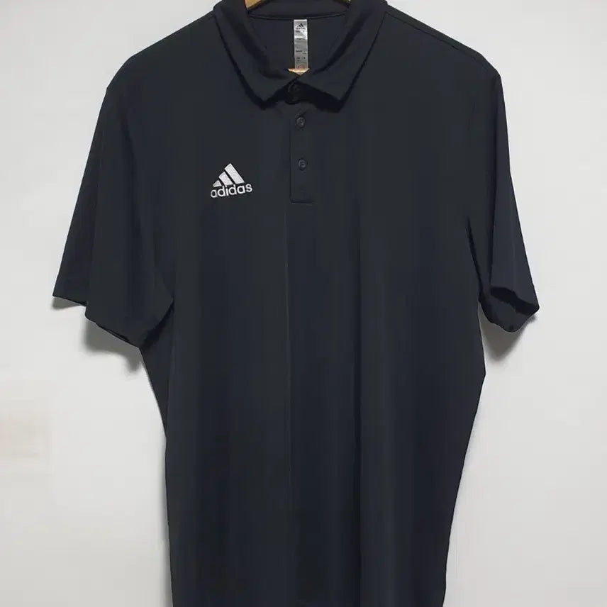 [BUNJANG] Adidas Aeroready Functional Short Sleeve Polo Shirt Size 115-120 Black / 아디다스 에어로 기능성 반팔 카라티 115~120사이즈블랙