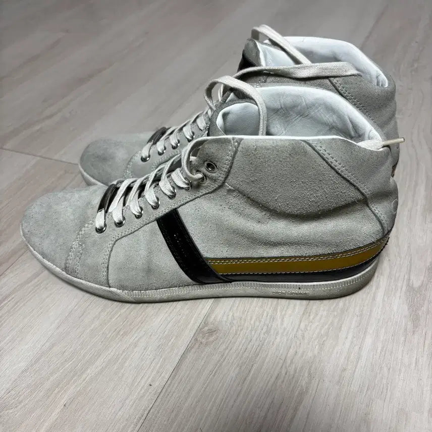 [BUNJANG] Dior Homme 07AW Hedi Slimane Suede High-Top Sneakers / 디올옴므 07AW 에디슬리먼 스웨이드 하이탑 스니커즈