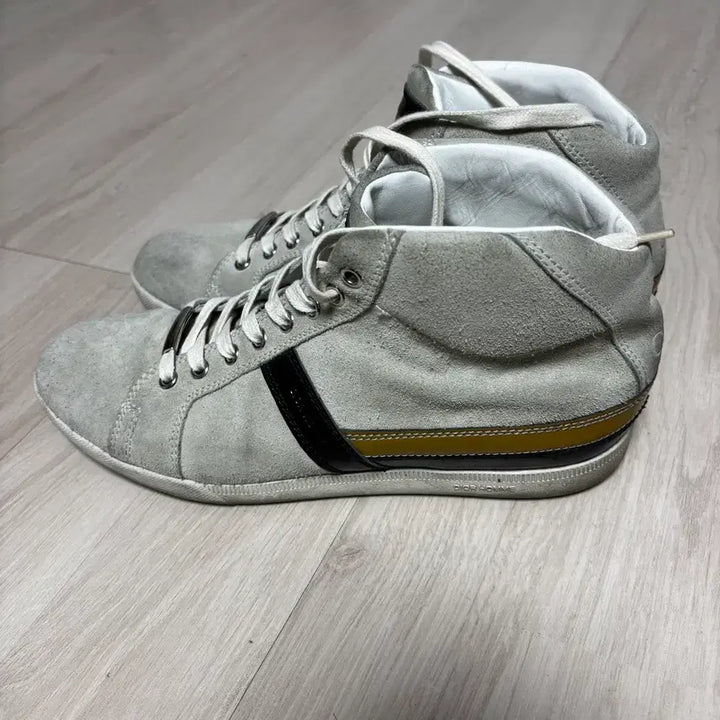 [BUNJANG] Dior Homme 07AW Hedi Slimane Suede High-Top Sneakers / 디올옴므 07AW 에디슬리먼 스웨이드 하이탑 스니커즈