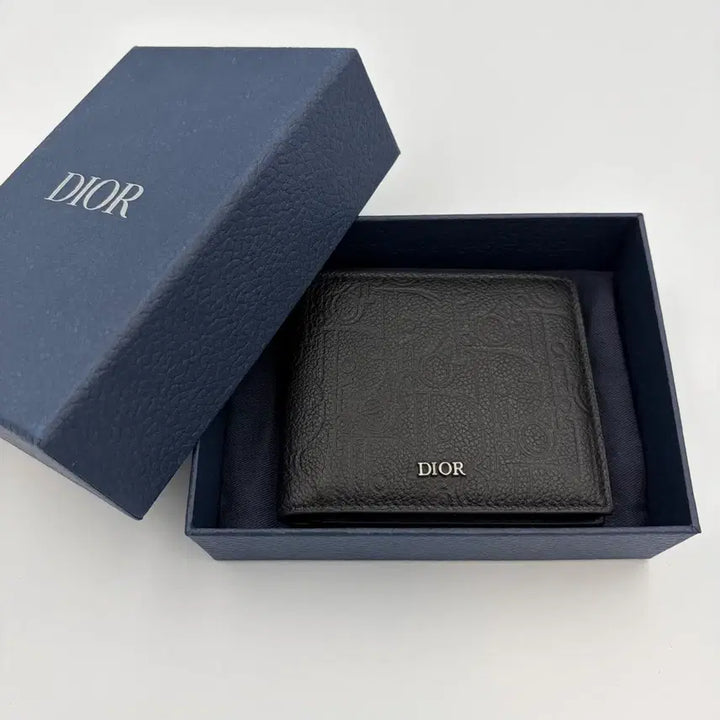 [BUNJANG] Dior Oblique Jacquard Gravity Bifold Wallet / [정품/최상급] 디올 오블리크 자카드 그래비티 반지갑
