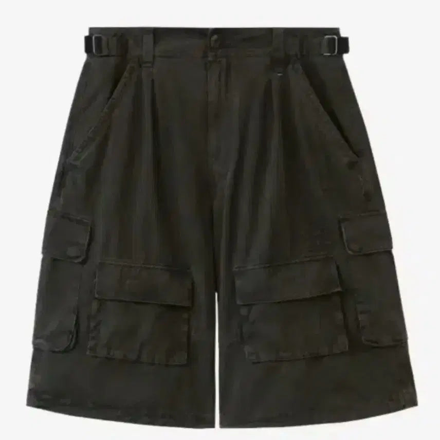 [BUNJANG] Politeru Bermuda Cargo Pants Mud SS25 / [2] 폴리테루 버뮤다 카고 팬츠 머드 25ss