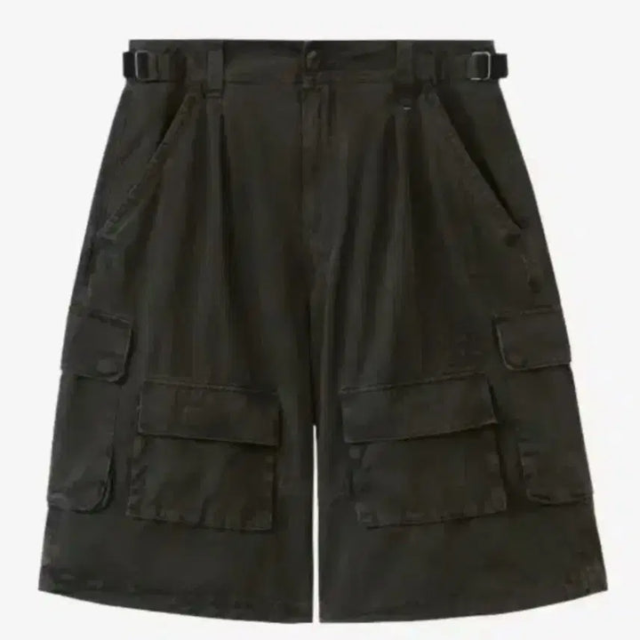 [BUNJANG] Politeru Bermuda Cargo Pants Mud SS25 / [2] 폴리테루 버뮤다 카고 팬츠 머드 25ss