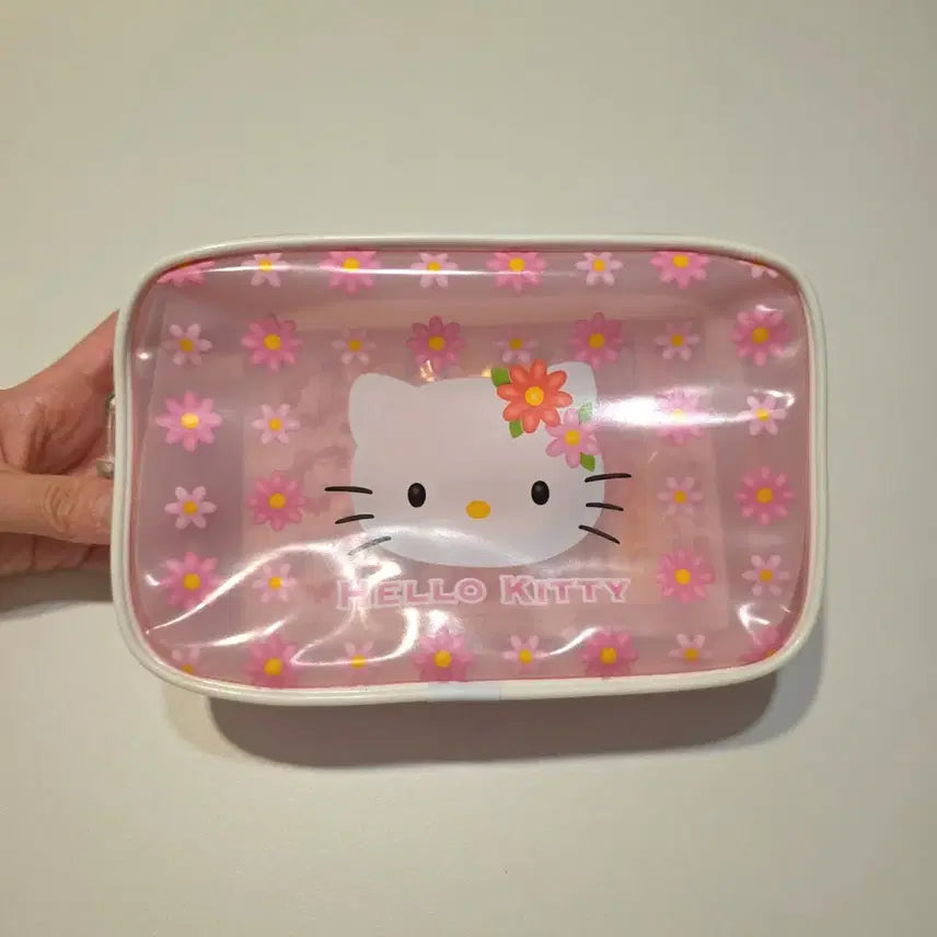 [BUNJANG] Hello Kitty Pouch Sticker and Letter Set / 헬로키티 파우치 스티커 편지 세트 고전 카오하나 키티