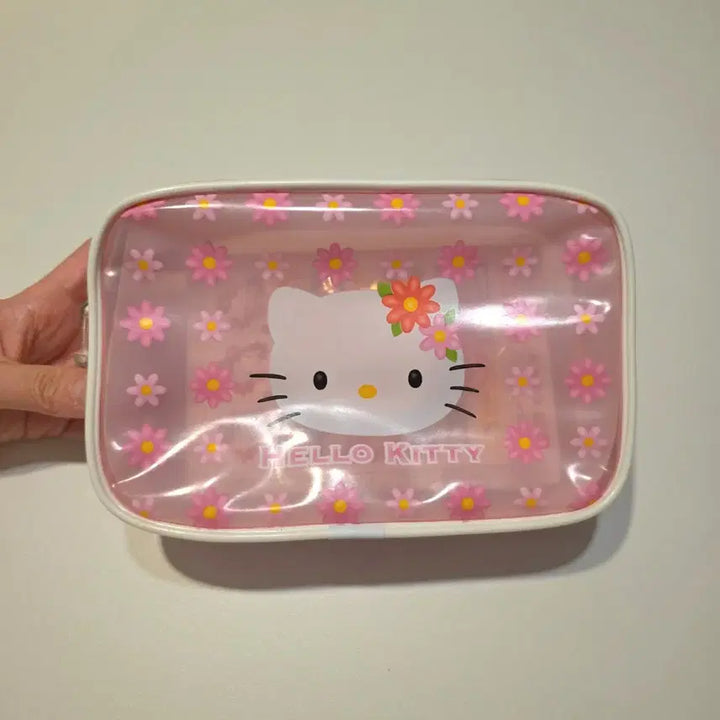 [BUNJANG] Hello Kitty Pouch Sticker and Letter Set / 헬로키티 파우치 스티커 편지 세트 고전 카오하나 키티