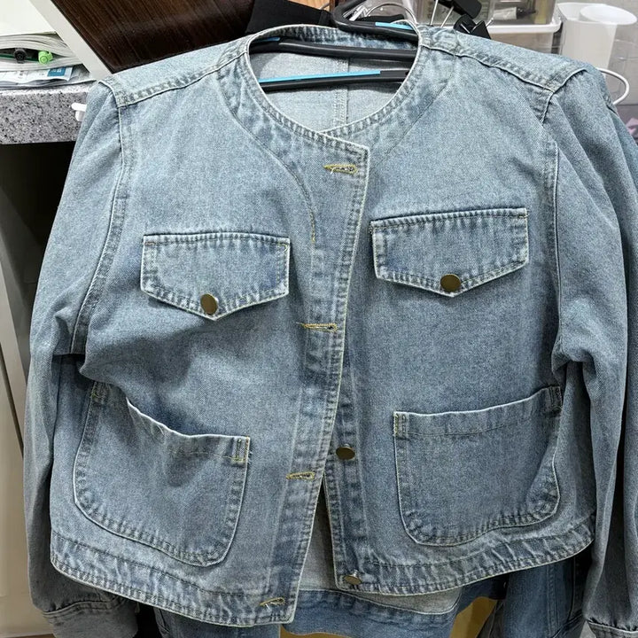 [BUNJANG] Round Denim Jacket / 라운드 청자켓