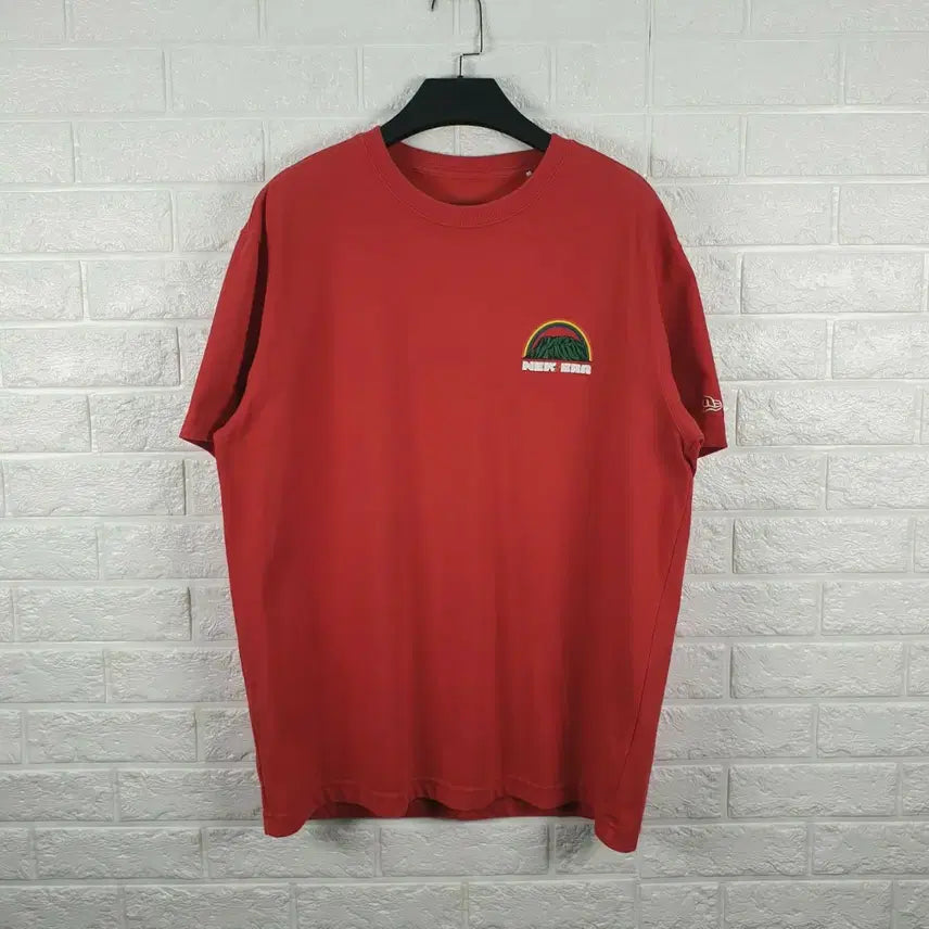 [BUNJANG] New Era Round Neck Short Sleeve T-Shirt / [105]뉴에라 반팔 라운드티