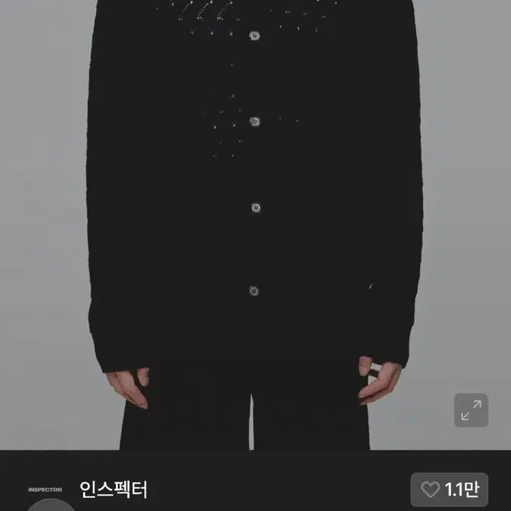 [BUNJANG] 인스펙터 가디건 95사이즈 다크네이비 / 인스펙터 가디건 95사이즈 다크네이비