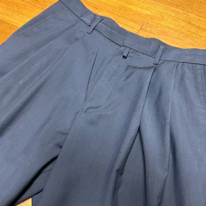 [BUNJANG] Shutter Super Light Wool Pants Dark Navy M / 셔터 슈퍼 라이트 울팬츠 m (거의새것