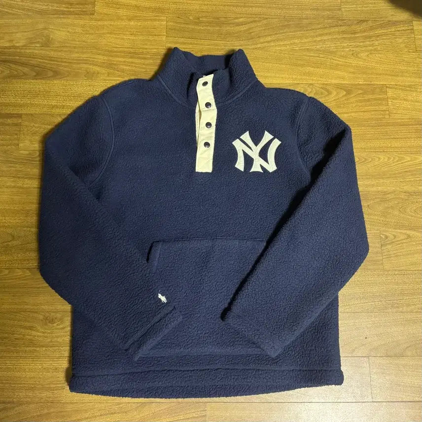 [SOLD OUT] 폴로 랄프로렌 뉴욕 양키스 플리스 풀오버 네이비