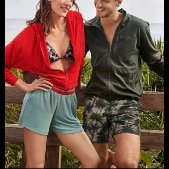 [BUNJANG] Uniqlo Blue Shorts / 여성 유니클로 ㅡ 블루 반바지