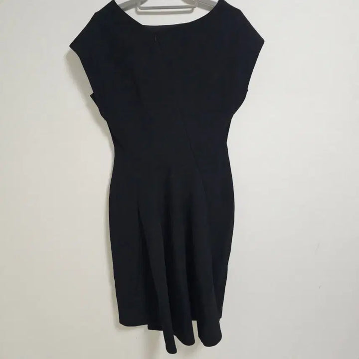 [BUNJANG] TIME Postmodern Wool Blend Draping Dress Black / [정품] 타임(TIME) 포스트모던 울 블렌드 드레이핑 원피스