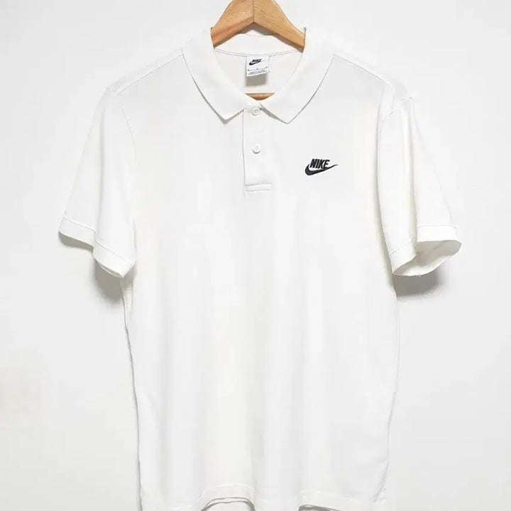 [BUNJANG] Nike Short Sleeve Polo Shirt - White, Size 95 / 나이키 반팔 카라티 95사이즈 화이트