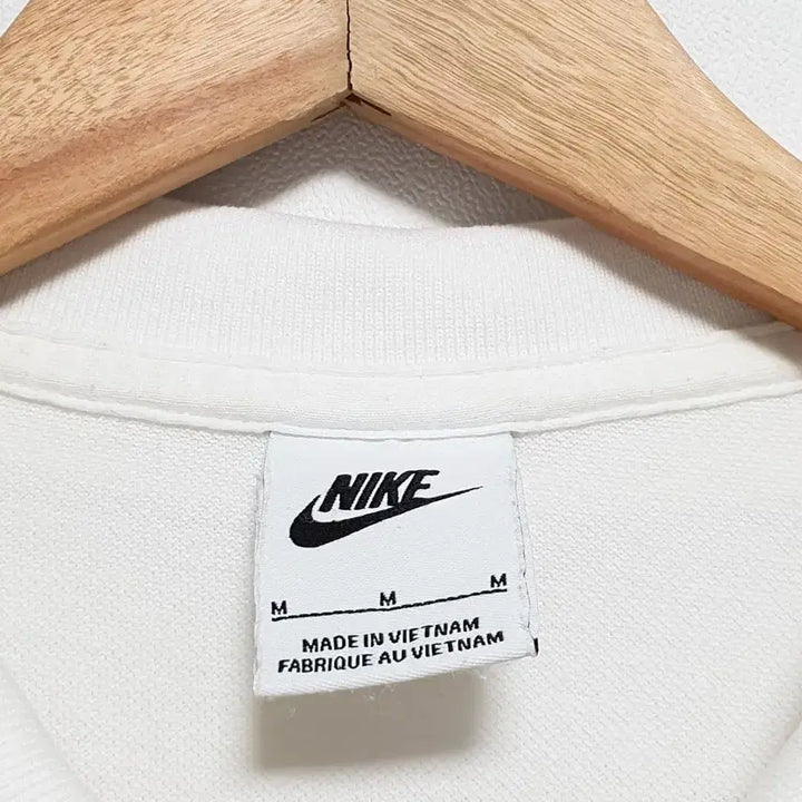 [BUNJANG] Nike Short Sleeve Polo Shirt - White, Size 95 / 나이키 반팔 카라티 95사이즈 화이트