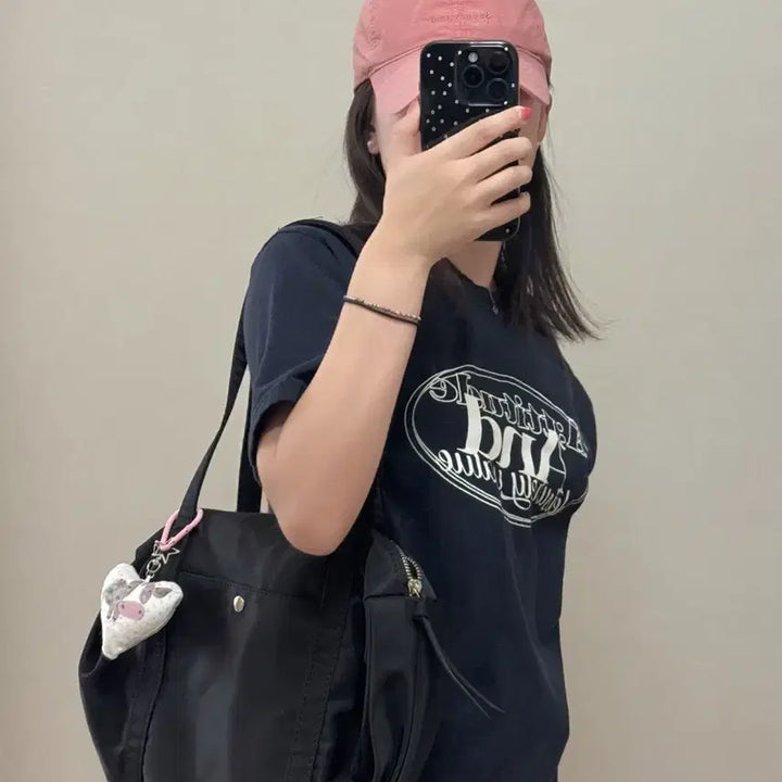 [BUNJANG] Nylon Cloud Shoulder Bag / 새상품) 나일론 구름숄더백 수납력최고