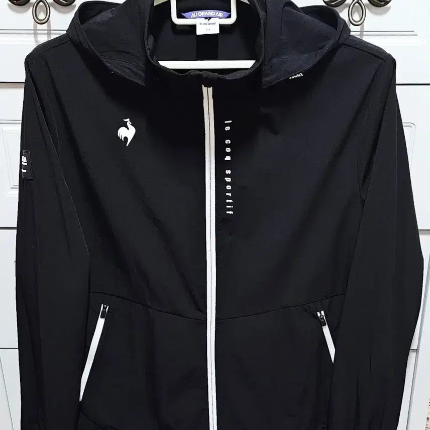 [SOLD OUT] [2XL]23SS 르꼬끄 바람막이 자켓 110 (새상품) 블랙 데상트