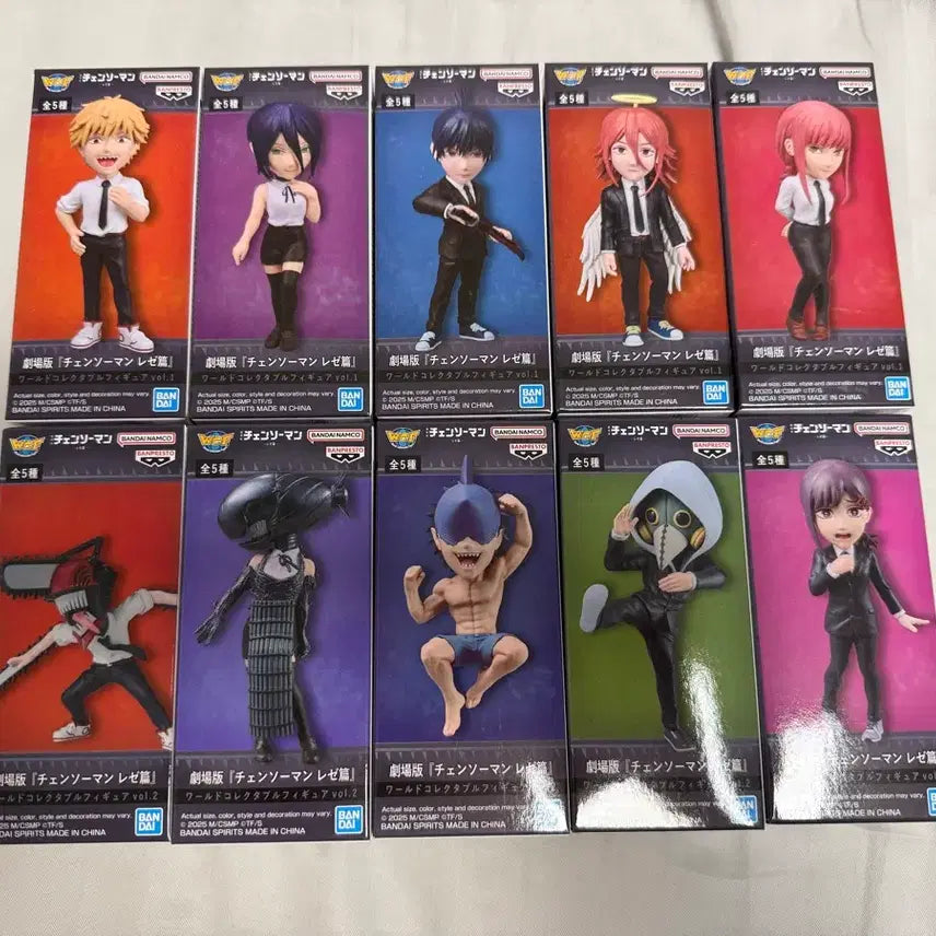 [SOLD OUT] 체인소맨 월드콜렉터블 10종 풀셋 미개봉