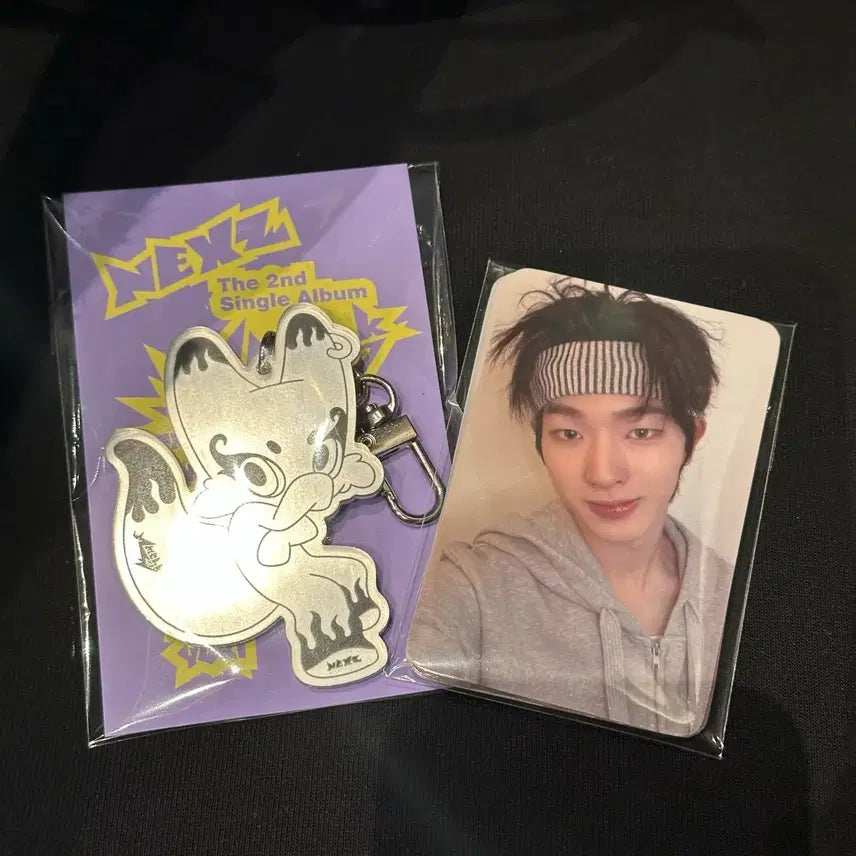 [BUNJANG] NEXZ NEXZ SHOWCASE Entrace Photocard &amp; Keychain Set / 넥스지 NEXZ 음츠크 Mmchk 쇼케이스 입장 포카 포토카드 키링 양도