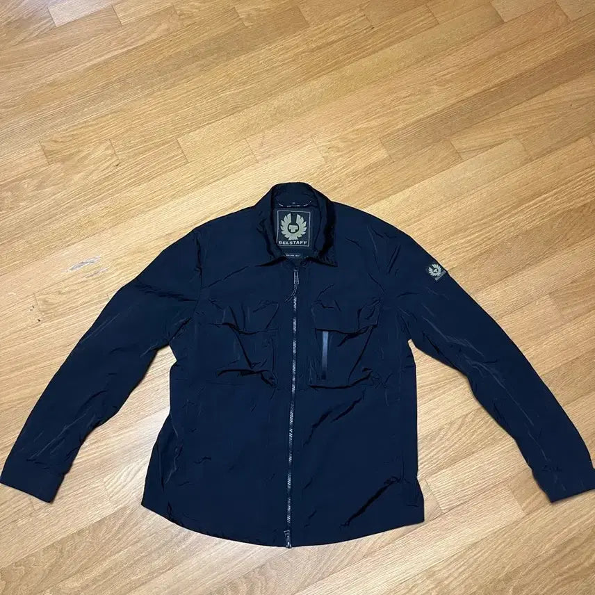 [BUNJANG] Belstaff Black Windbreaker Jacket XL / 벨스타프 블랙 바람막이 자켓 XL