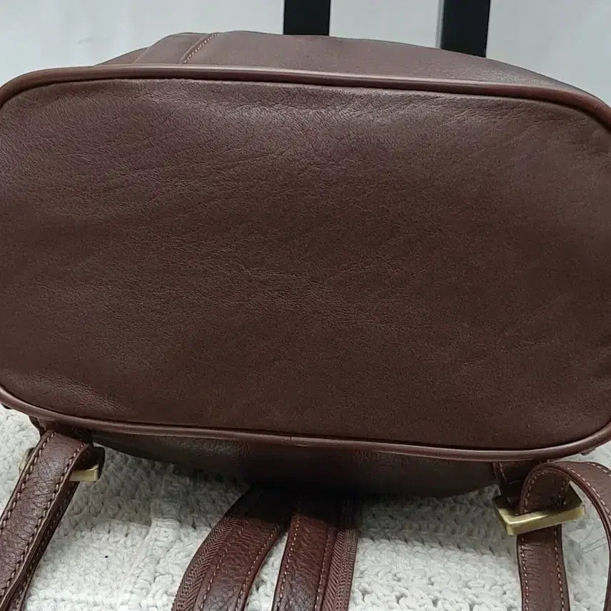 [BUNJANG] GIUDI Brown Leather Backpack / GIUDI   백팩