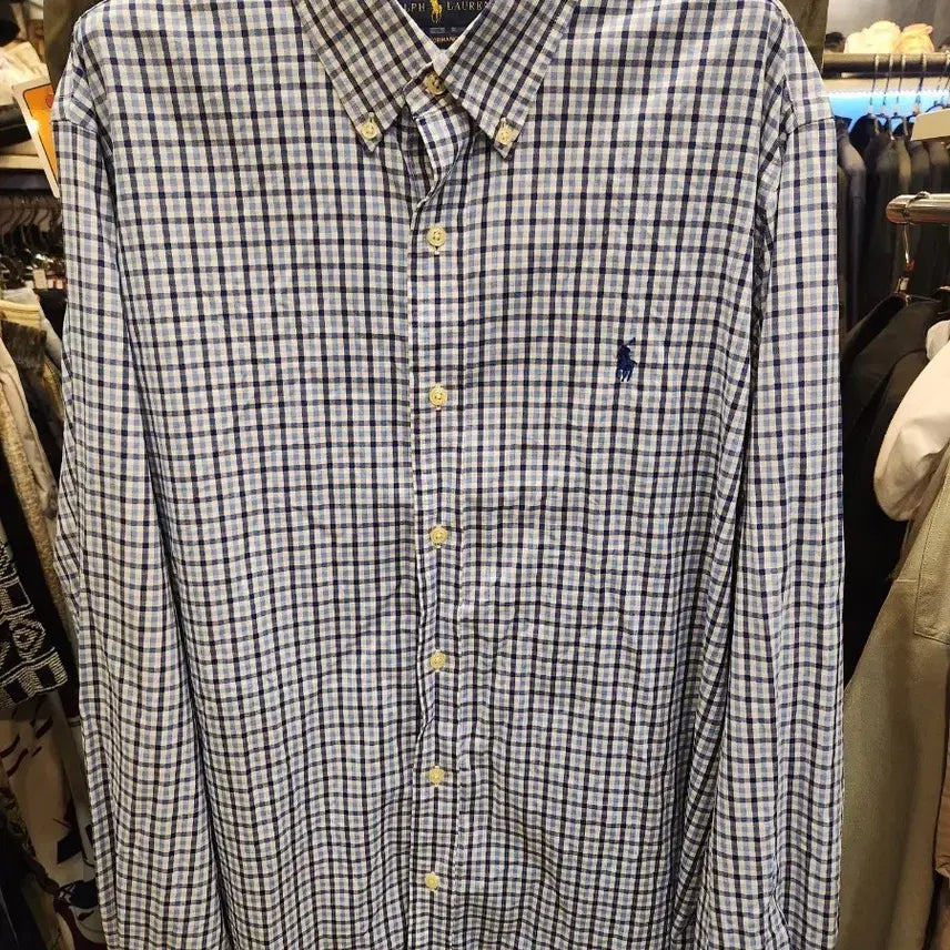 [BUNJANG] Polo Ralph Lauren Check Shirt / 폴로랄프로렌 체크 셔츠
