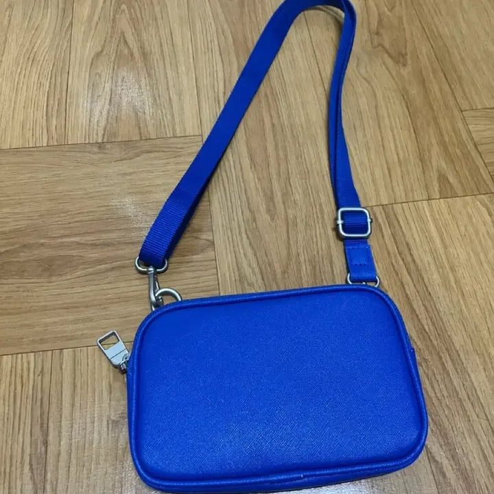 [BUNJANG] ZARA Saffiano Leather Texture Crossbody Bag / 자라 크로스백