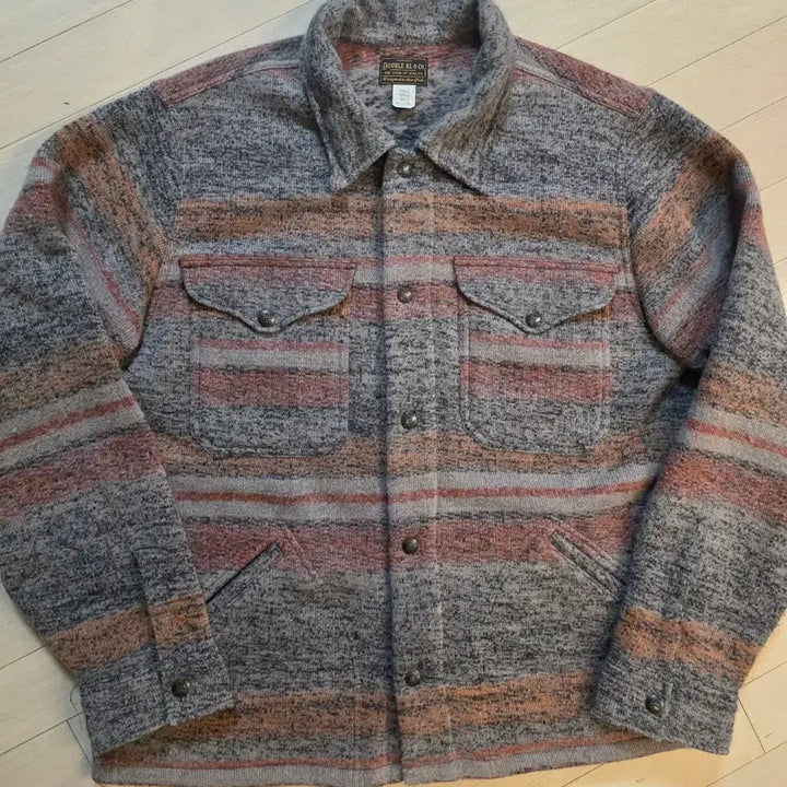 [BUNJANG] RRL Wool Felt Jacquard Jacket XL / RRL랄프로렌 / 울팰트 자카드자켓 / XL