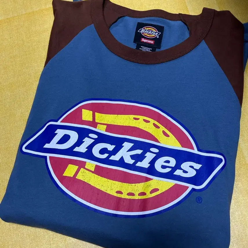 [BUNJANG] Supreme Dickies Raglan Long Sleeve T-Shirt L / 슈프림 디키즈 레글런 티셔츠 L