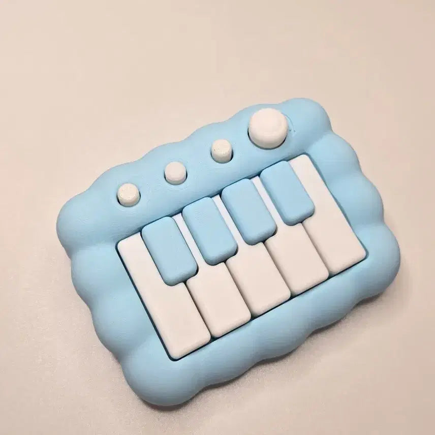 [BUNJANG] Cloud Piano Clicker Keychain / 구름 피아노 클리커 클릭커 키링