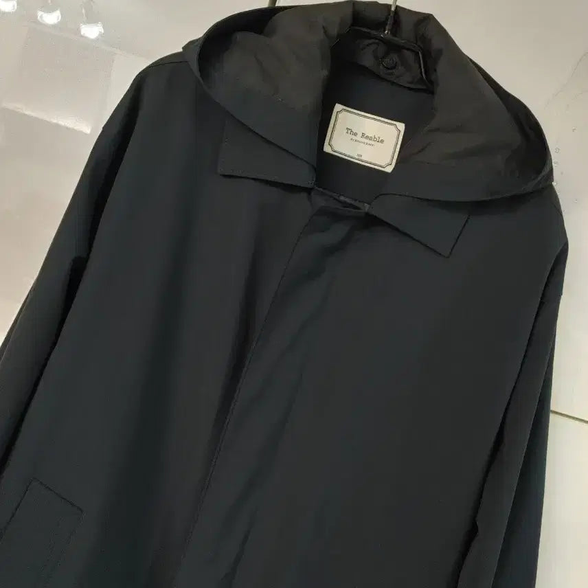 [BUNJANG] The Reable Hooded Trench Dark Navy Size 100 / The Reable 후드 트렌치 /100