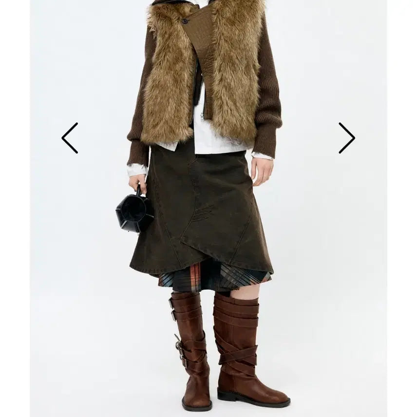 [BUNJANG] Andersson Bell Layered Long Skirt / 앤더슨벨 레이어드 스커트