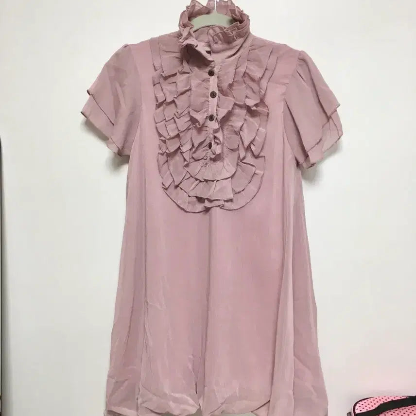 [BUNJANG] Zara Lace Balloon Blouse Dress / 레이스 벌룬 블라우스 원피스 자라 벌룬팬츠 벌룬스커트