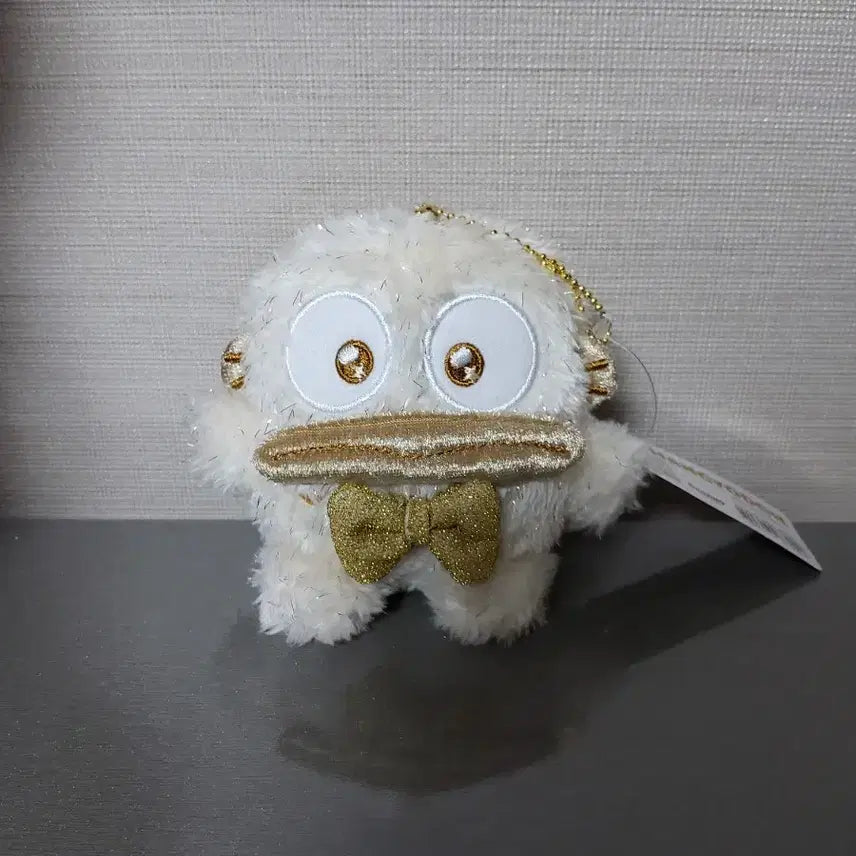 [BUNJANG] Han Kyudong Gold Accented Plush Keychain / 금색 한교동 인형 키링