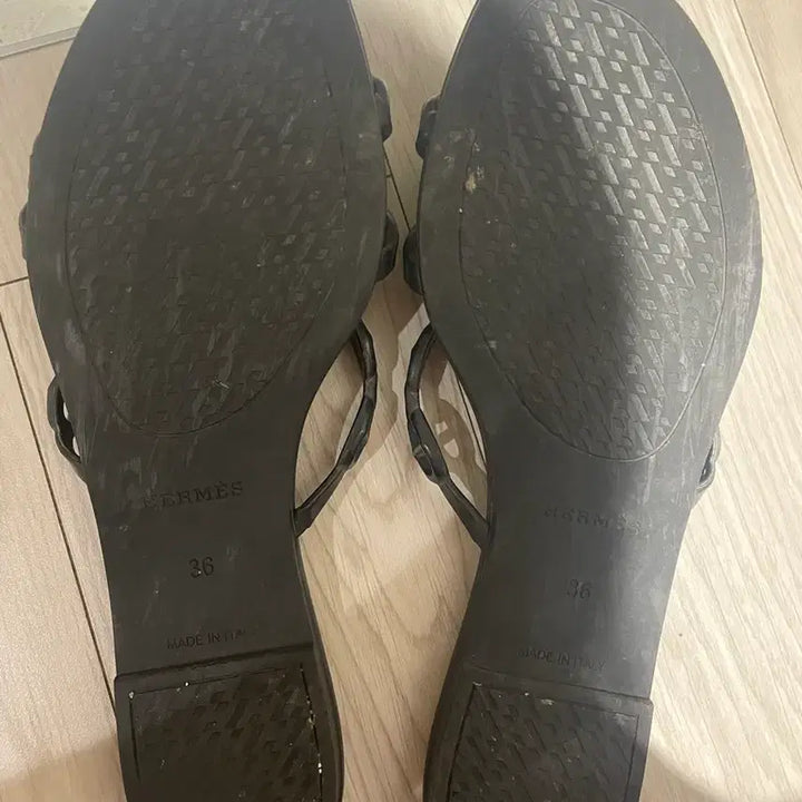 [SOLD OUT] 에르메스 리바쥬 젤리슈즈 36