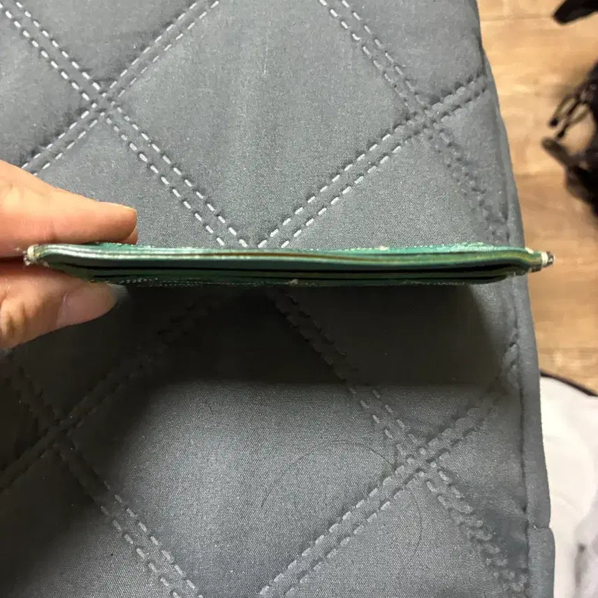 [BUNJANG] Goyard Green Pattern Card Holder / 고야드 카드지갑
