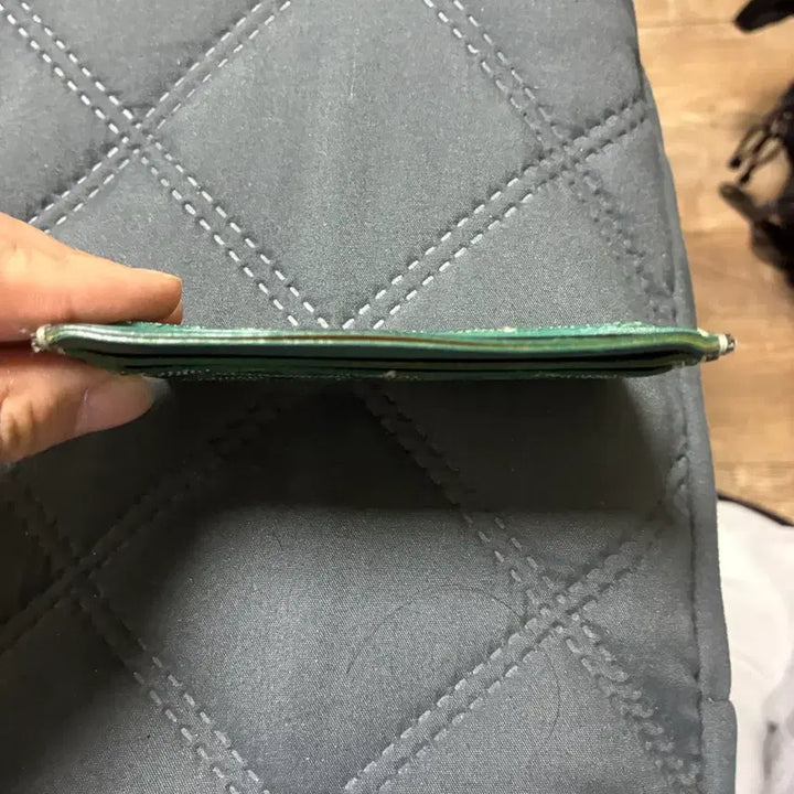 [BUNJANG] Goyard Green Pattern Card Holder / 고야드 카드지갑