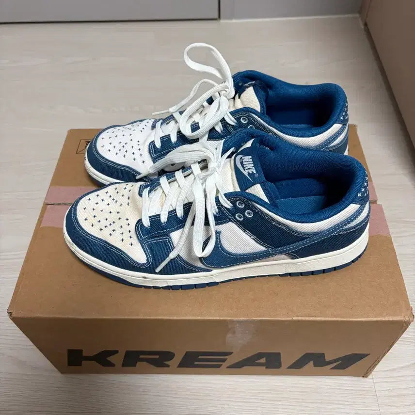 [BUNJANG] Nike Dunk Low Retro SE Industrial Blue Sneakers / 나이키 덩크 로우 레트로 SE 인더스트리얼 블루