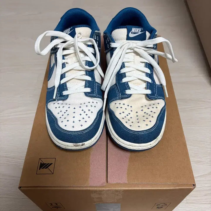 [BUNJANG] Nike Dunk Low Retro SE Industrial Blue Sneakers / 나이키 덩크 로우 레트로 SE 인더스트리얼 블루