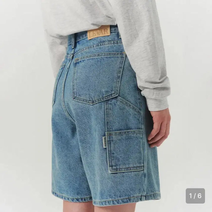 [BUNJANG] LEBAKA Fender Denim Half Pants / 르바카펜더데님 르바카펜더팬츠 르바하프데님 르바바지 르바반바지