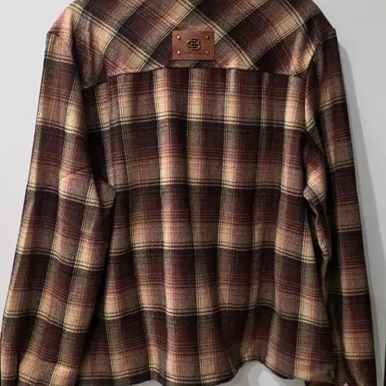 [BUNJANG] Brown Check Shirt / 브라운 체크  셔츠
