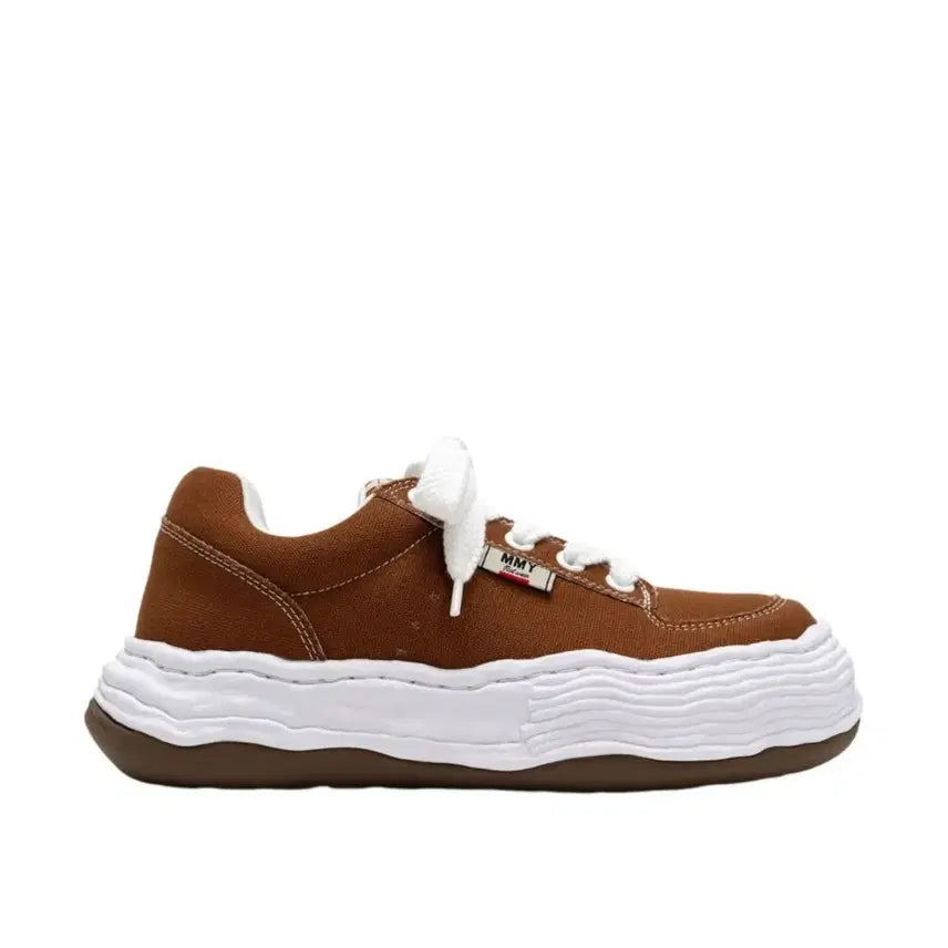 [BUNJANG] Mihara Yasuhiro Oliver Canvas Brown Sneakers / 41] 미하라 야스히로 올리버 캔버스 브라운