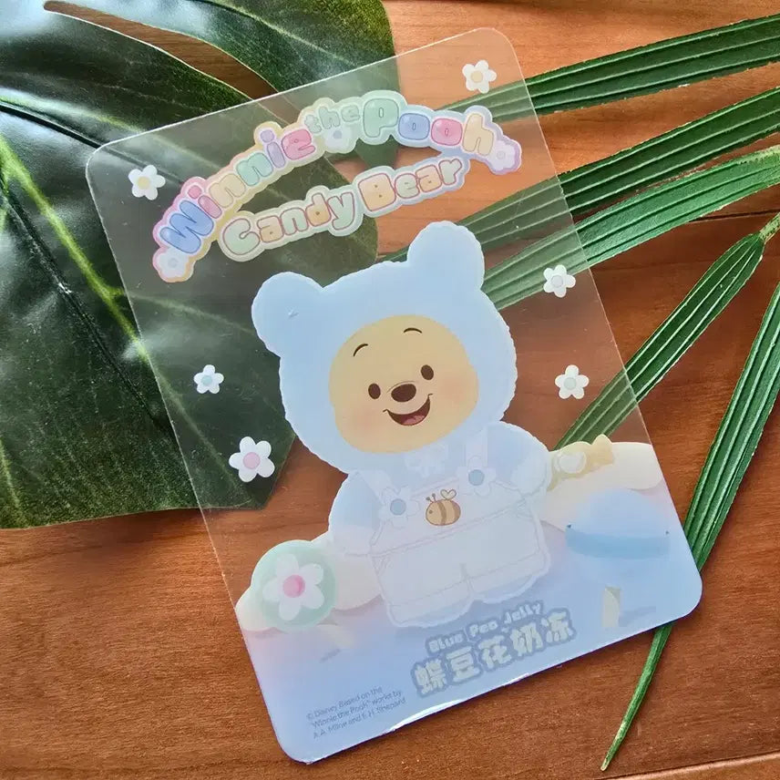 [BUNJANG] Disney Winnie the Pooh Blue Pea Jelly Candy Bear Plush (Unsealed) / (단순개봉)  디즈니 푸  Blue Pea Jelly 캔디베어 인형