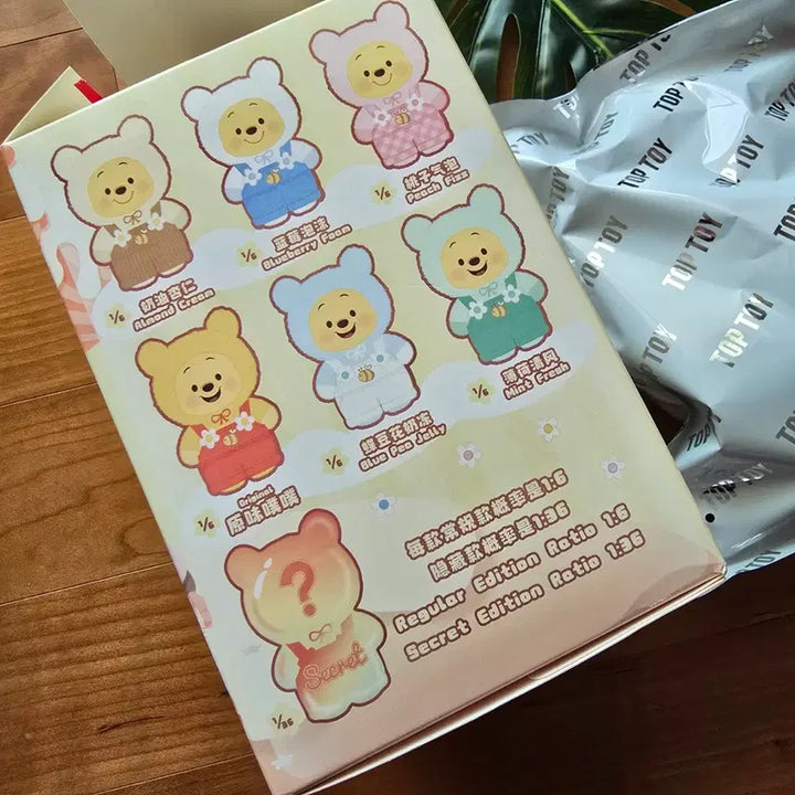 [BUNJANG] Disney Winnie the Pooh Blue Pea Jelly Candy Bear Plush (Unsealed) / (단순개봉)  디즈니 푸  Blue Pea Jelly 캔디베어 인형