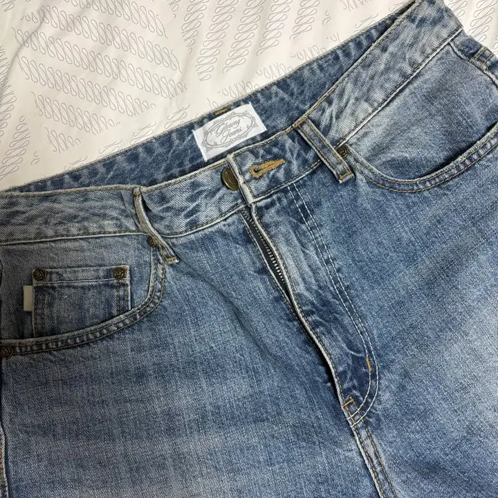 [BUNJANG] Glowny 93 Mid-Rise Loose Fit Jeans Blue / 글로니 93 미드라이즈 루즈핏 진 블루