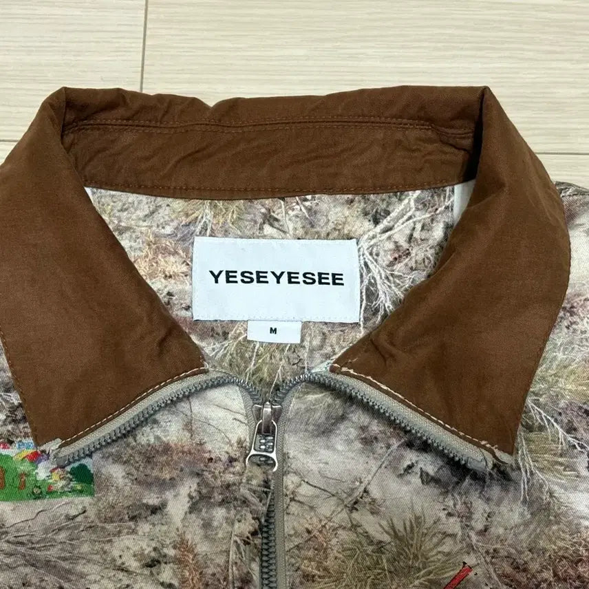 [BUNJANG] Yeseyesee Zip Work Jacket Camo (M) / 예스아이씨 Zip Work Jacket Camo (M)판매합니다