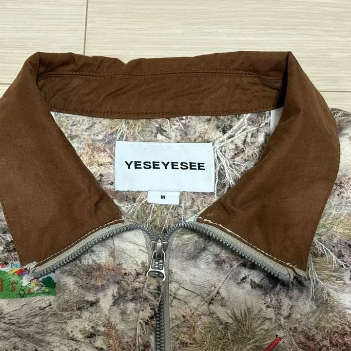 [BUNJANG] Yeseyesee Zip Work Jacket Camo (M) / 예스아이씨 Zip Work Jacket Camo (M)판매합니다