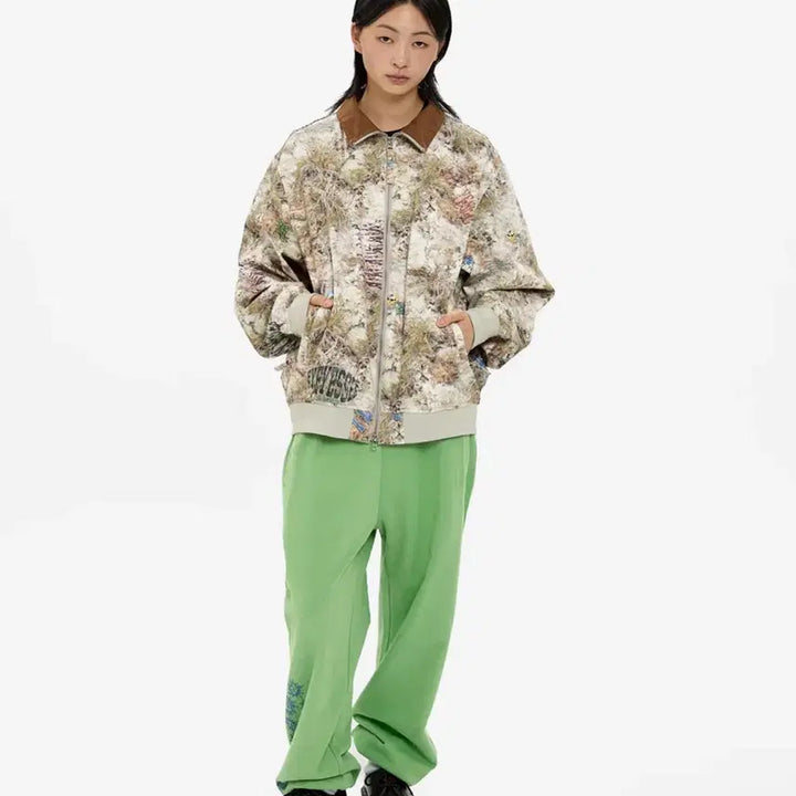 [BUNJANG] Yeseyesee Zip Work Jacket Camo (M) / 예스아이씨 Zip Work Jacket Camo (M)판매합니다