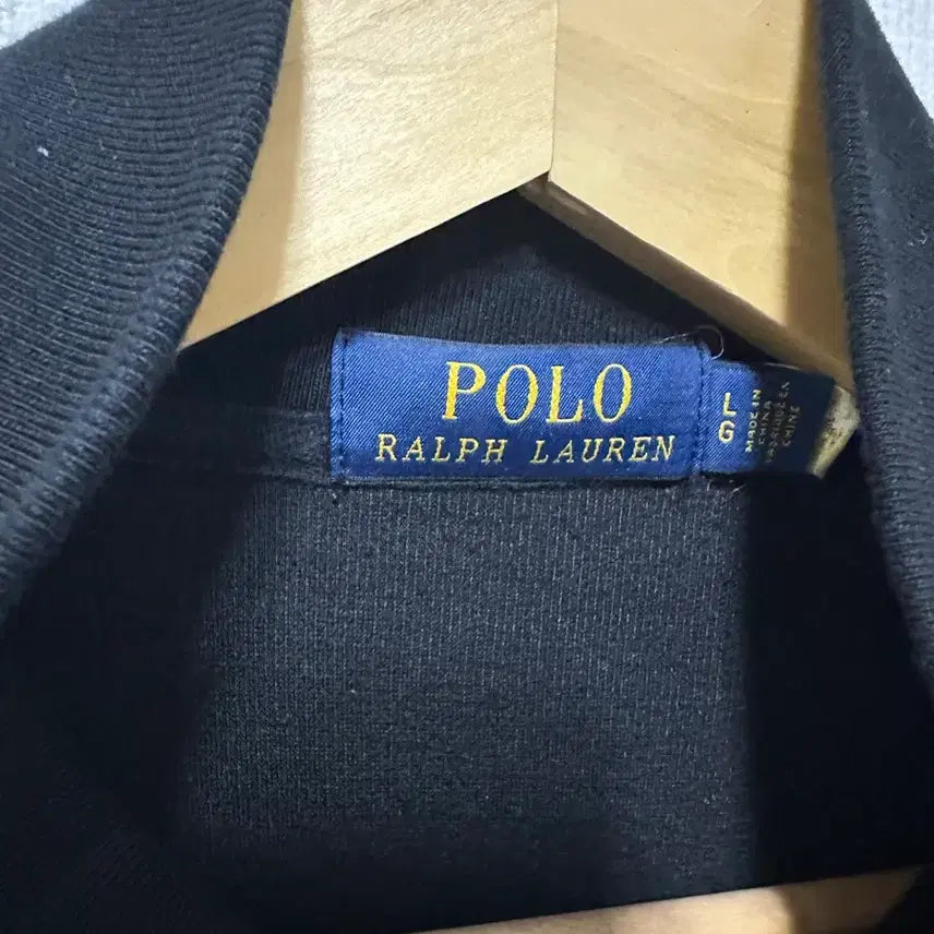 [BUNJANG] Polo Ralph Lauren Half-Zip Sweatshirt L / 폴로 랄프로렌 하프집업 L