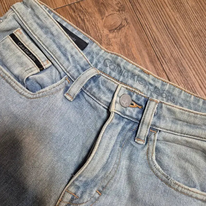 [BUNJANG] Calvin Klein Slim Straight Distressed Denim Pants / (28~29) CK  캘빈클라인 슬림스트레이트 디스 데님팬츠